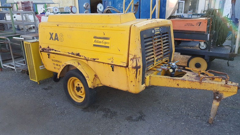 COMPRESSORE STRADALE ATLAS COPCO USATO foto 2222